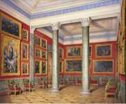Hau Edward Petrovich Interiors of the New Hermitage. The Room of the German School - Hermitage